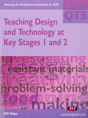 cover image of Teaching Design and Technology at Key Stages 1 and 2